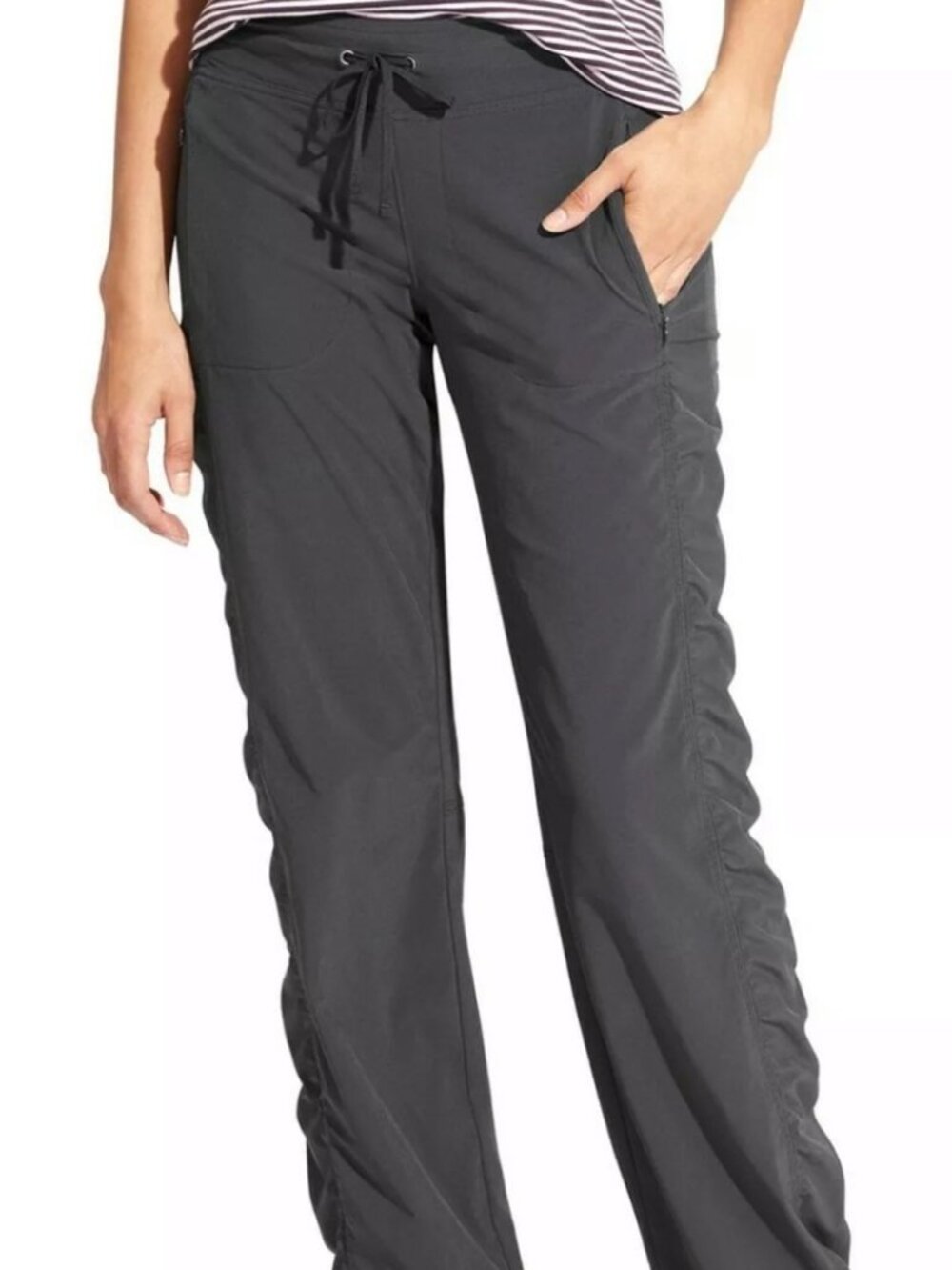 Athleta Women's Gray La Viva Athletic Pants Size 12P